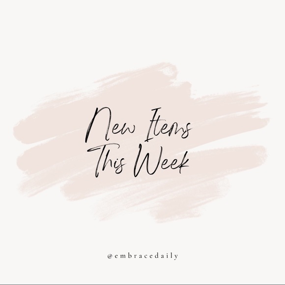 NEW ITEMS THIS WEEK - Picture 1 of 1